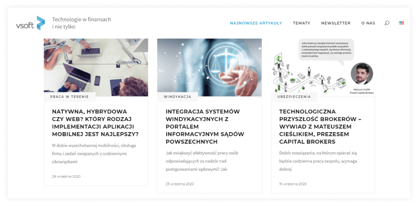 Na blogu publikujemy eksperckie artykuły na tematy związane z obszarami, w których się specjalizujemy